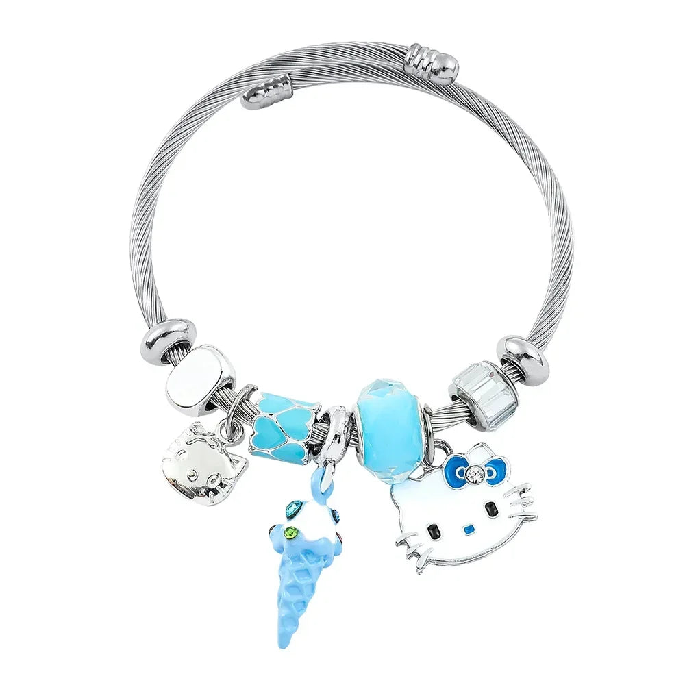 Kitty Charm Bracelet
