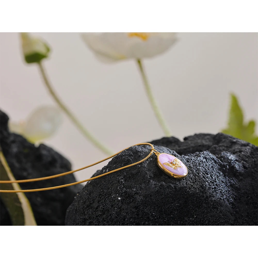 Flora Butterfly Necklace