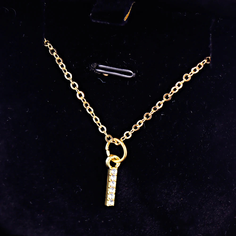 Initial Glow Necklace