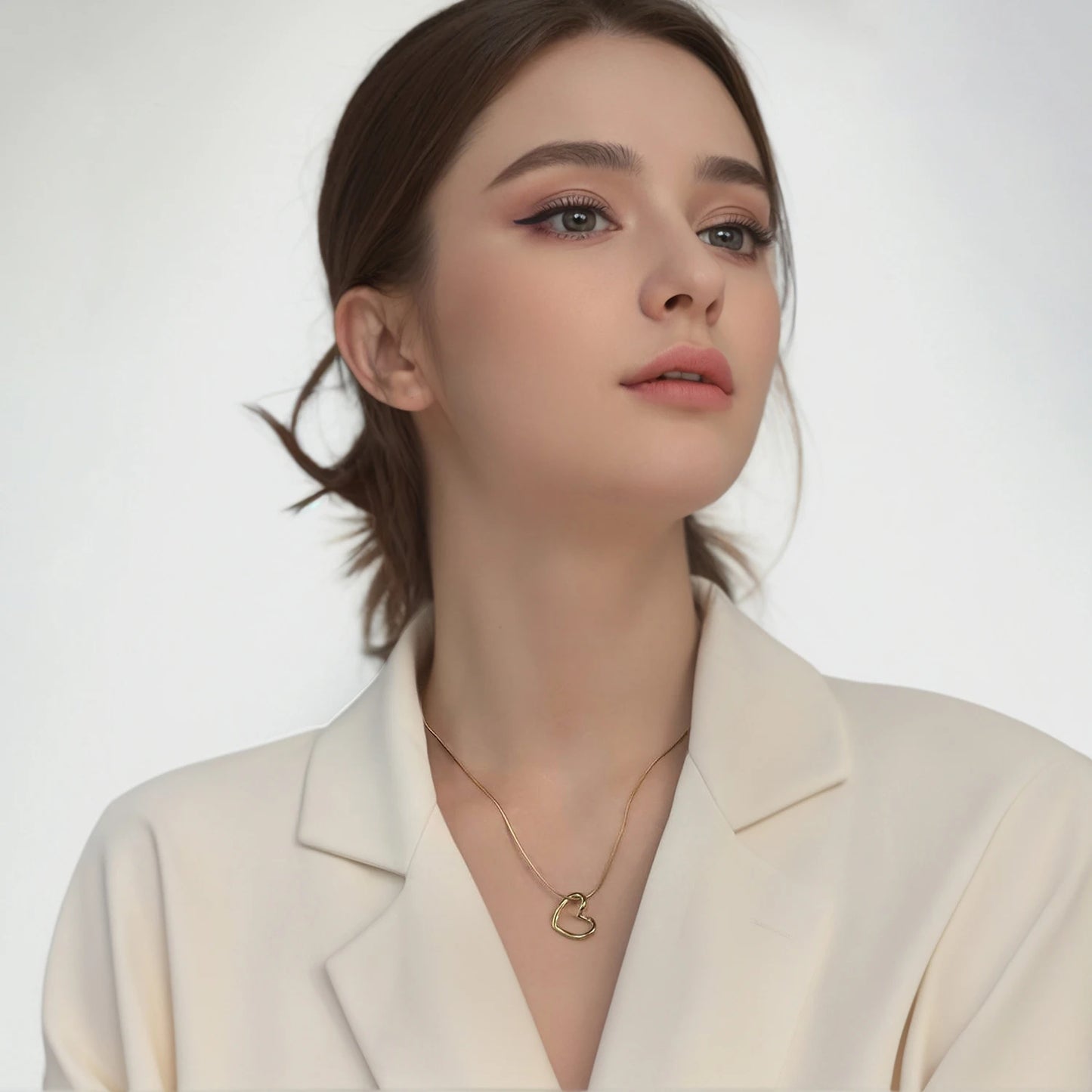 Darla Heart Necklace