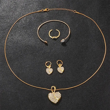 Royal Crystal Heart Set