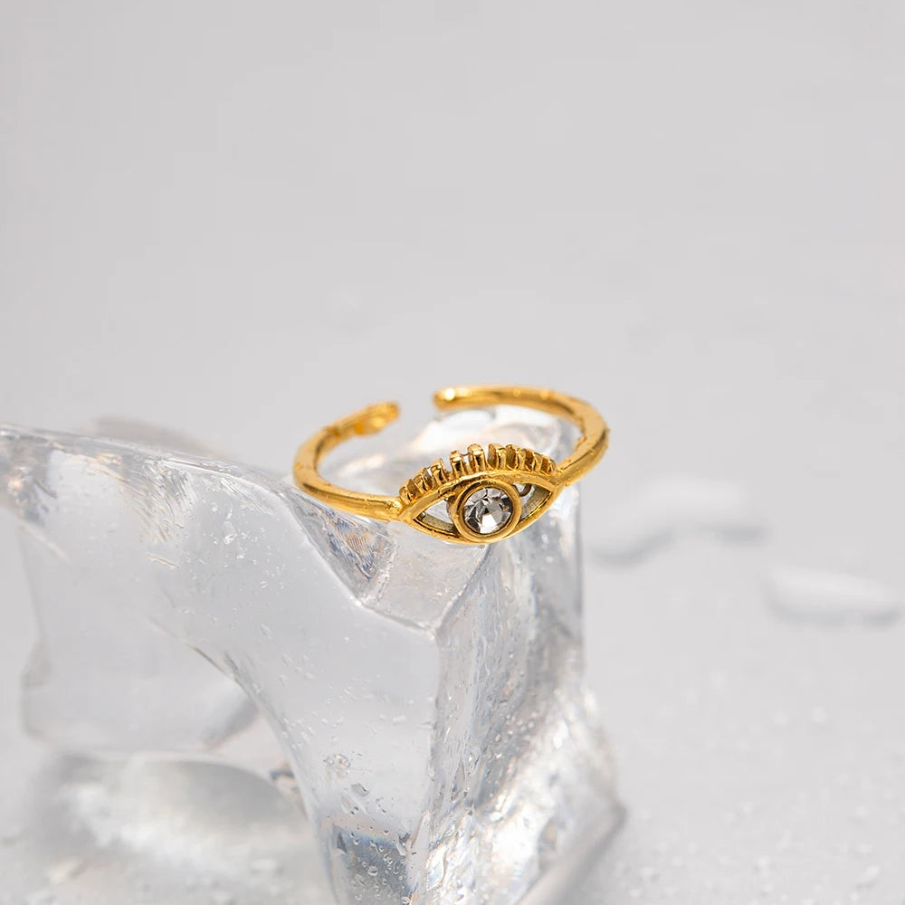 Golden Eye Ring