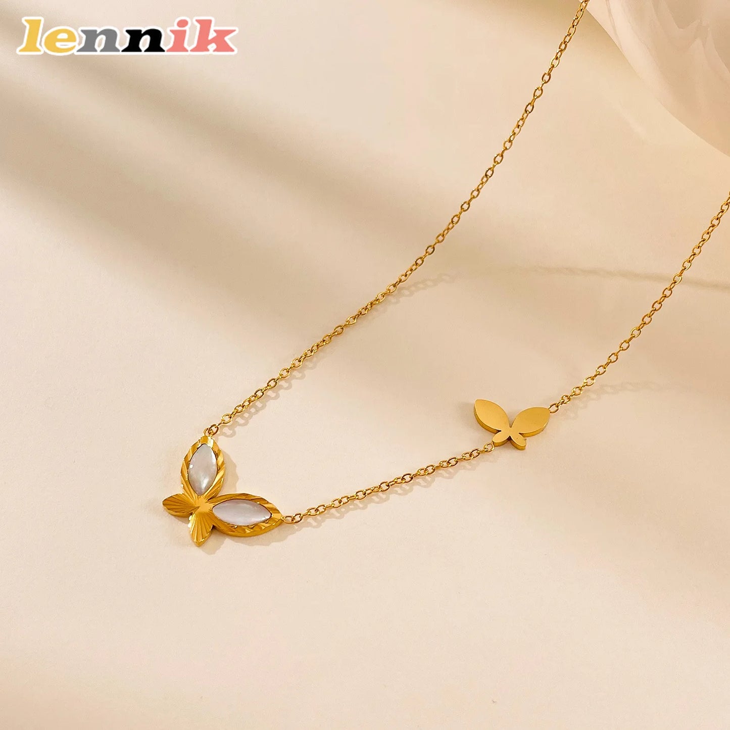 Fayra Butterfly Necklace