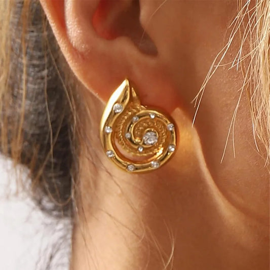 Adele Spiral Earrings