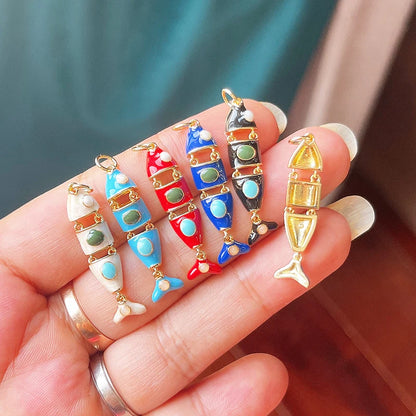 Golden Fish Charm