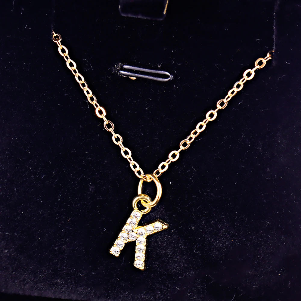 Initial Glow Necklace