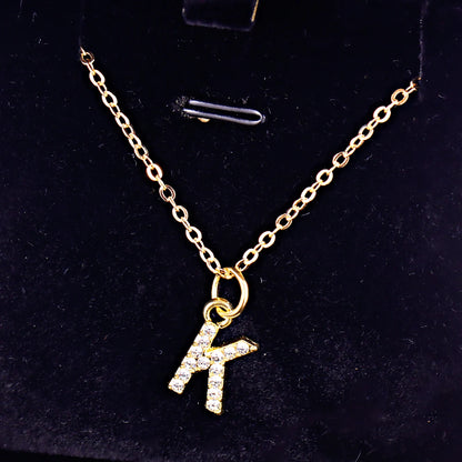 Initial Glow Necklace