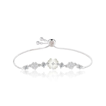 Clover Crystal Bracelet