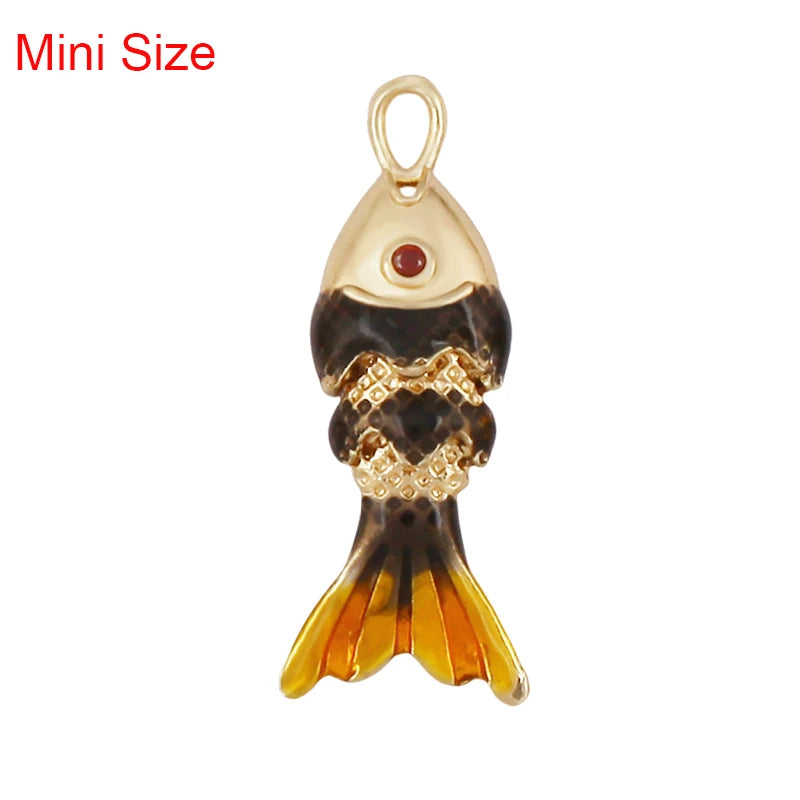 Golden Fish Charm