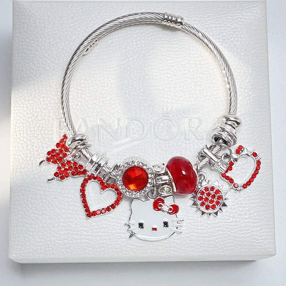 Kitty Charm Bracelet