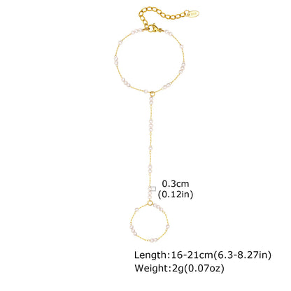 Golden Heart Handchain