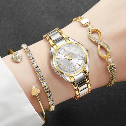 Royal Gold Watch Set