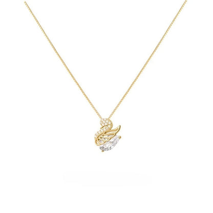 Swan Crystal Necklace