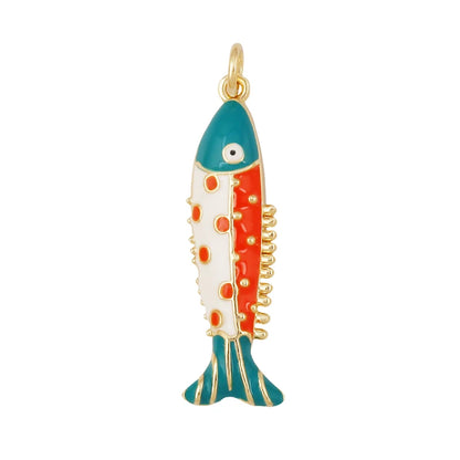 Golden Fish Charm