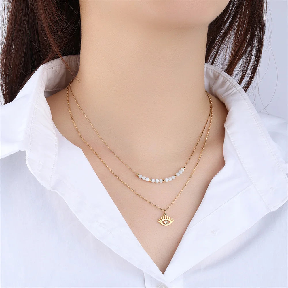 Lume Eye Necklace
