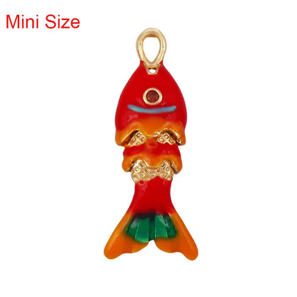 Golden Fish Charm
