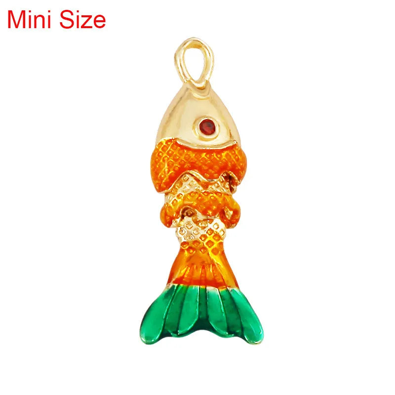 Golden Fish Charm