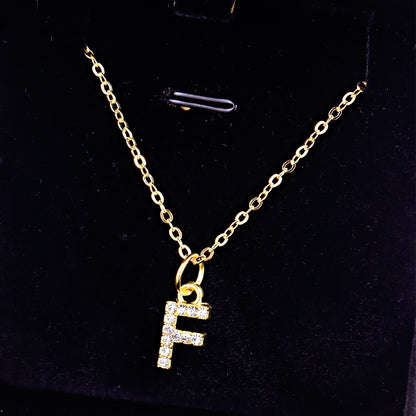 Initial Glow Necklace
