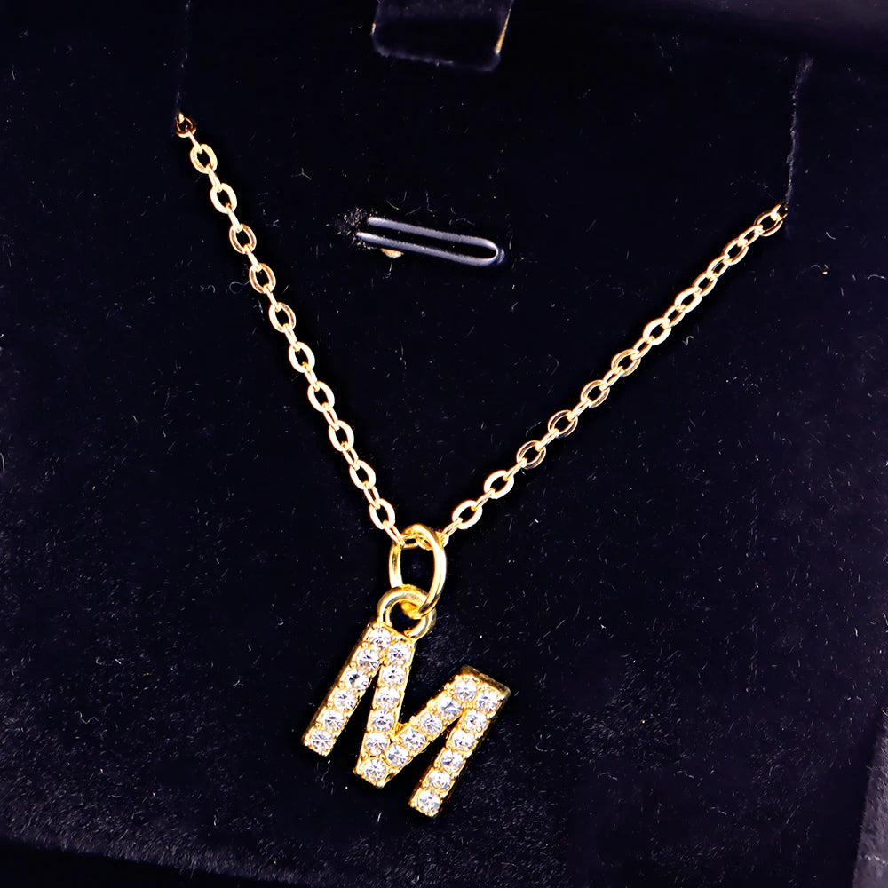 Initial Glow Necklace