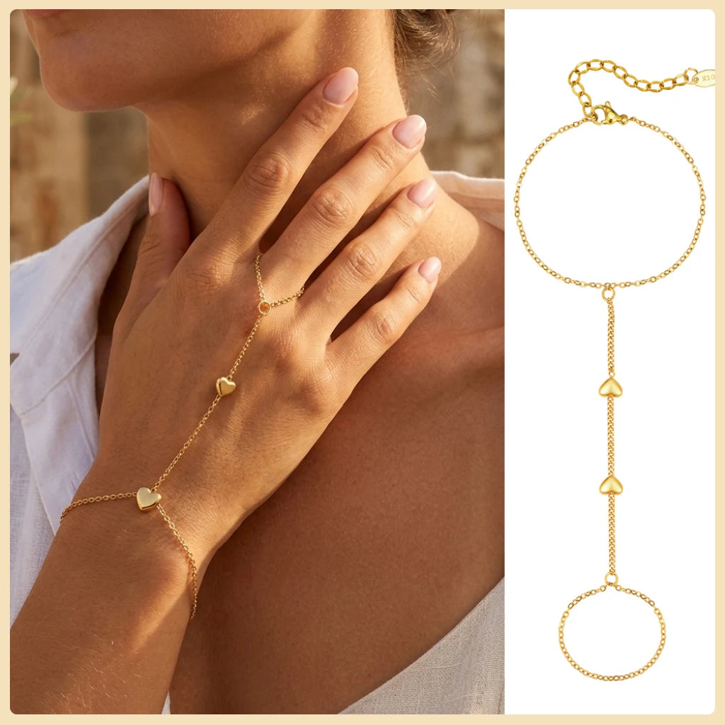 Elegant Circle Handchain
