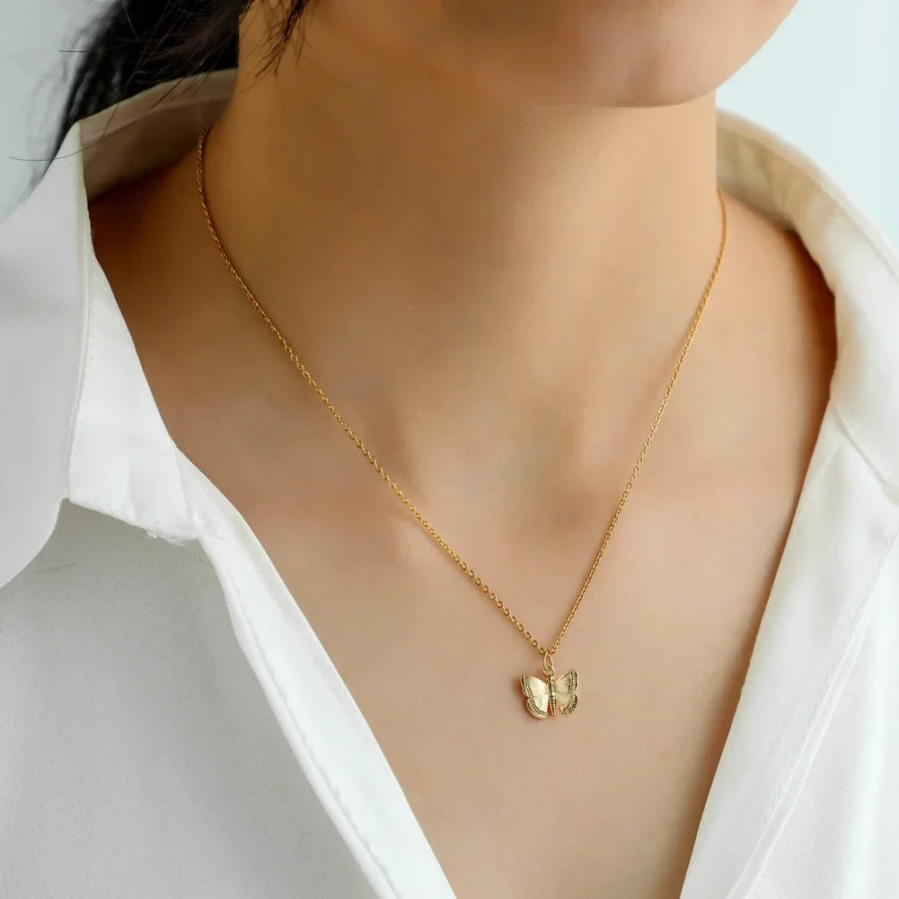 Butterfly Whisper Necklace