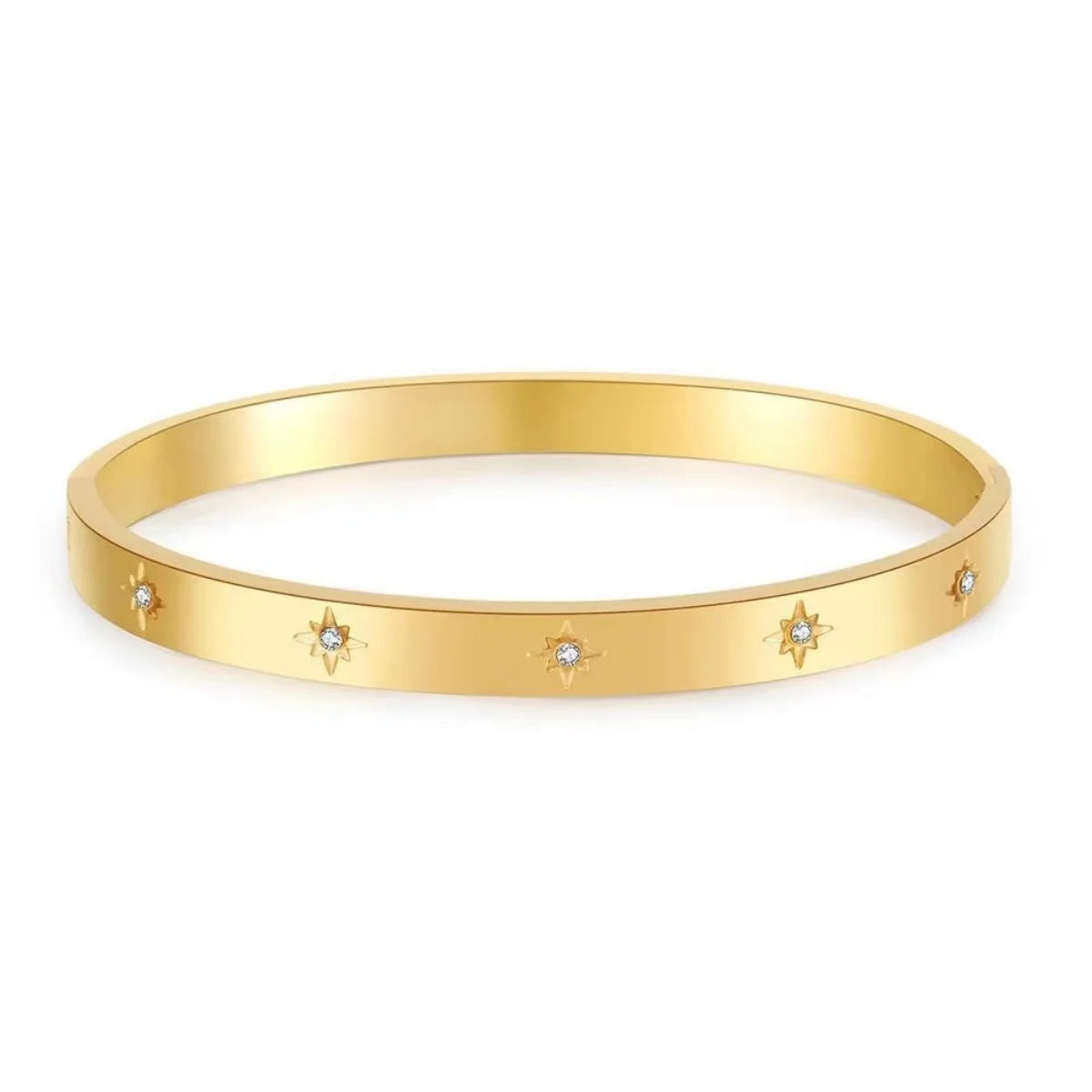 Stardust Gold Bangle