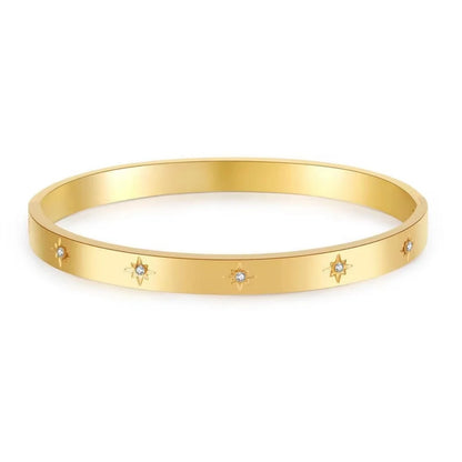 Stardust Gold Bangle