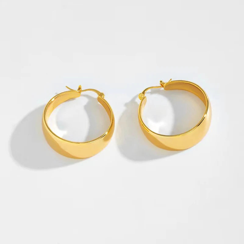 Bold Gold Hoops