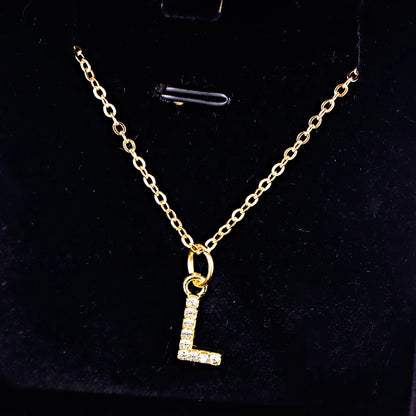 Initial Glow Necklace