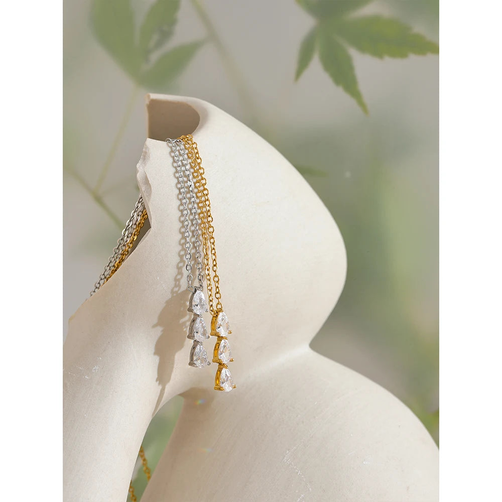 Gina Drop Necklace