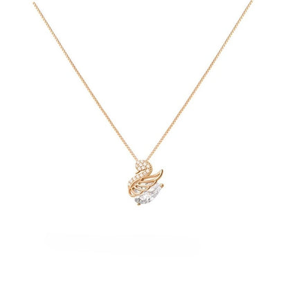 Swan Crystal Necklace