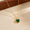 Lyra Heart Necklace