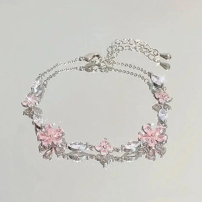 Sakura Crystal Necklace