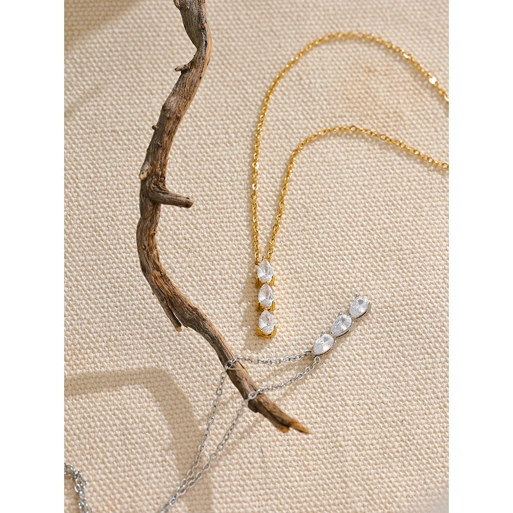 Gina Drop Necklace