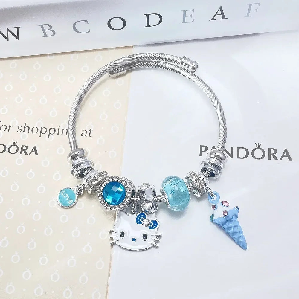 Kitty Charm Bracelet