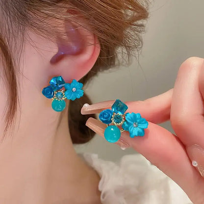 Emerald Butterfly Earrings