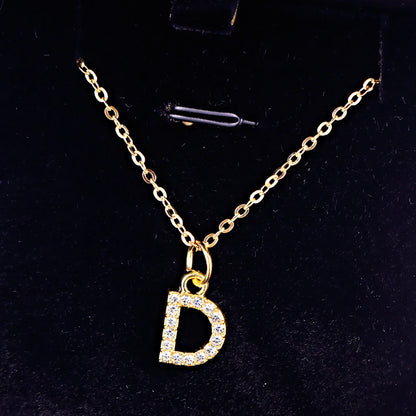 Initial Glow Necklace