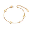 Bella Clover Anklet