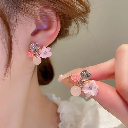 Emerald Butterfly Earrings