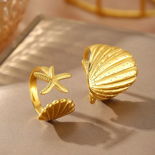Seaside Shell Ring