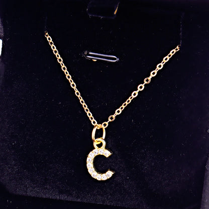 Initial Glow Necklace