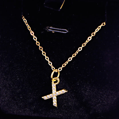 Initial Glow Necklace