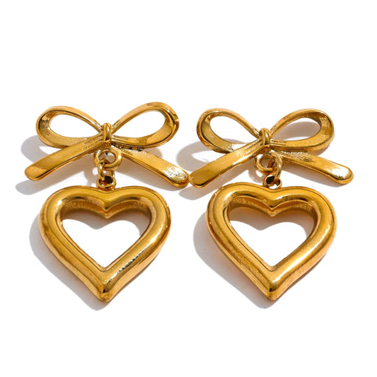 Stefani Bow Earrings