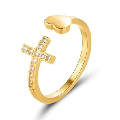 Bow Crystal Ring