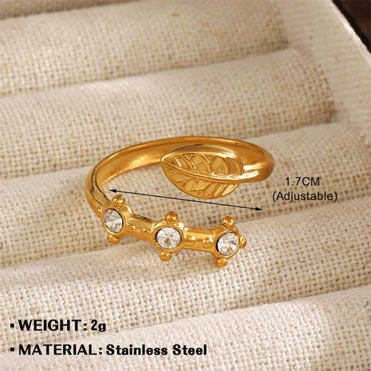 Terra Leaf Ring