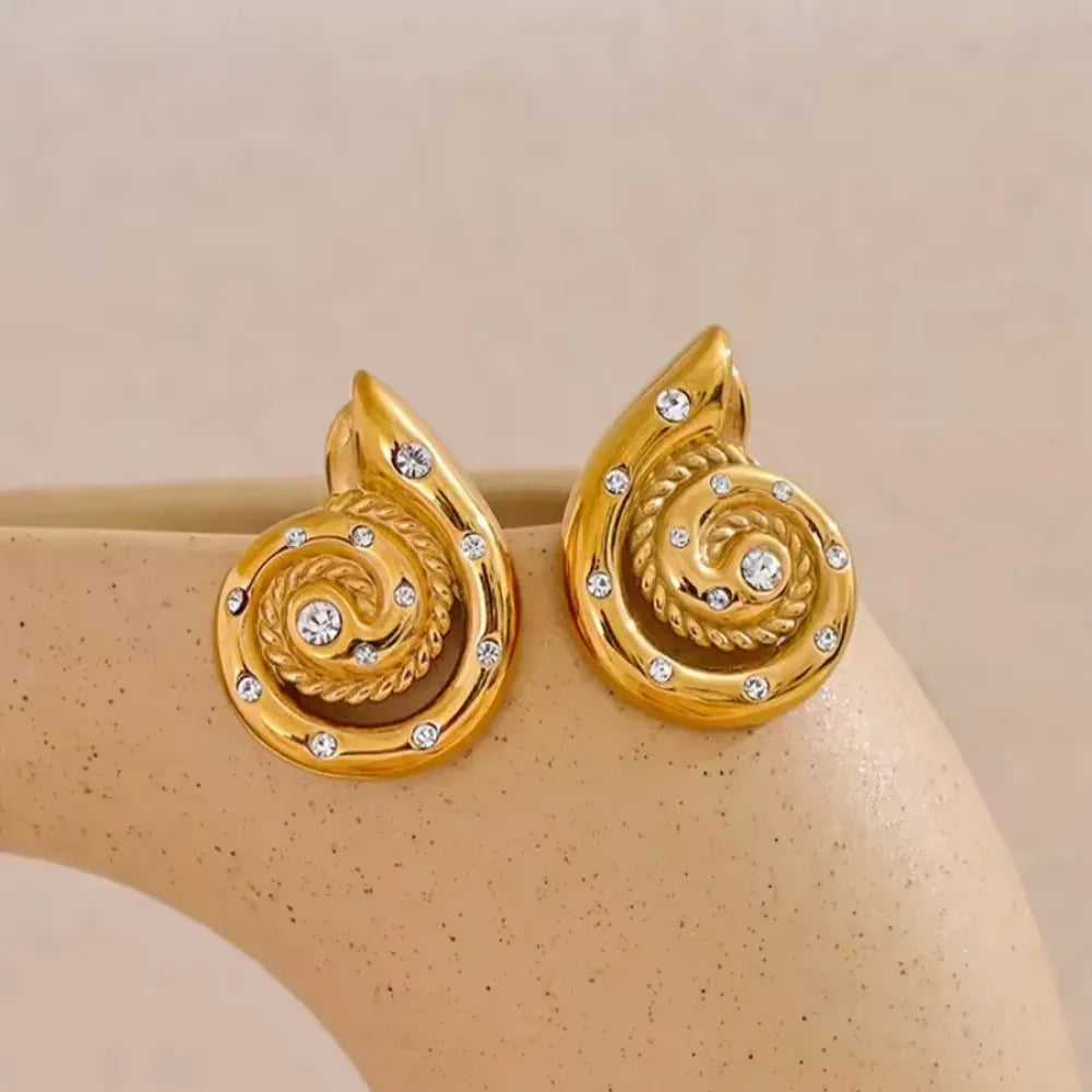 Adele Spiral Earrings