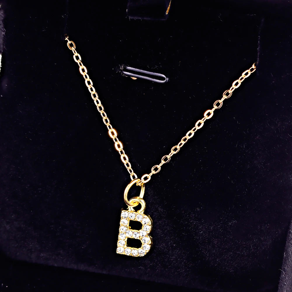 Initial Glow Necklace