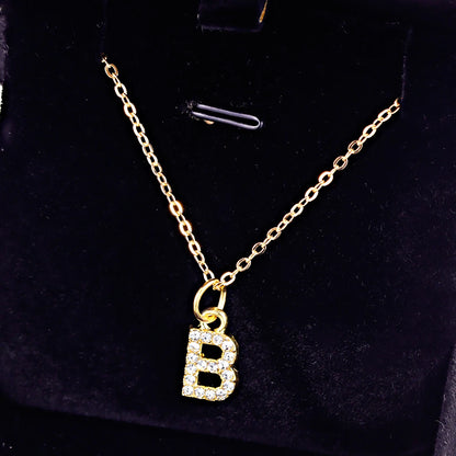 Initial Glow Necklace