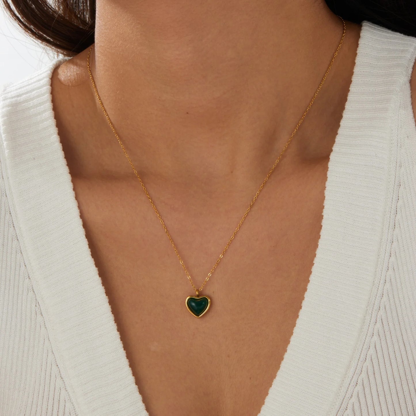 Lyra Heart Necklace
