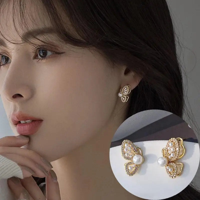 Butterfly Tassel Earring